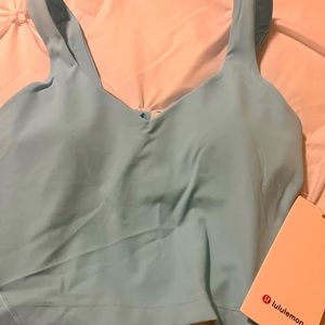 Lululemon align tank icing blue